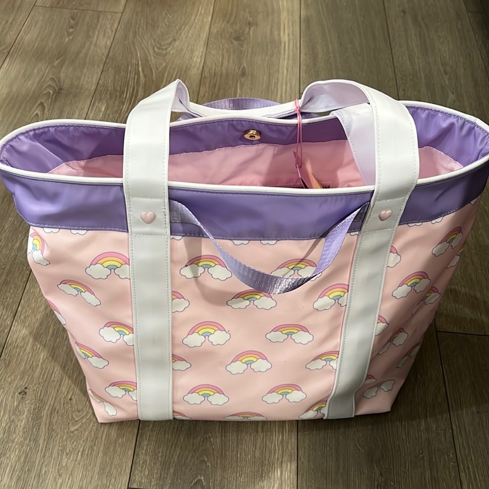 Stoney clover rainbow tote NWT